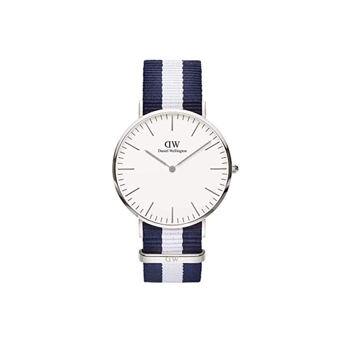 Fashion Daniel Wellington Reloj con Correa de Cadena y Acero para Hombre 0204DW