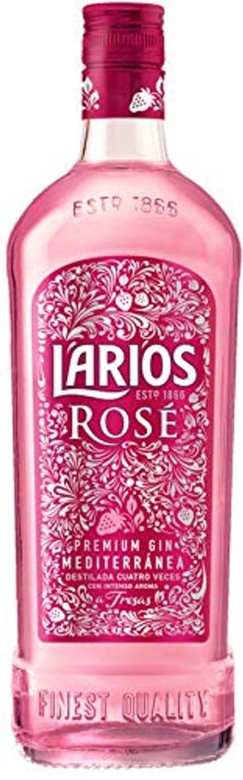 Product Larios Rosé Ginebra Mediterránea