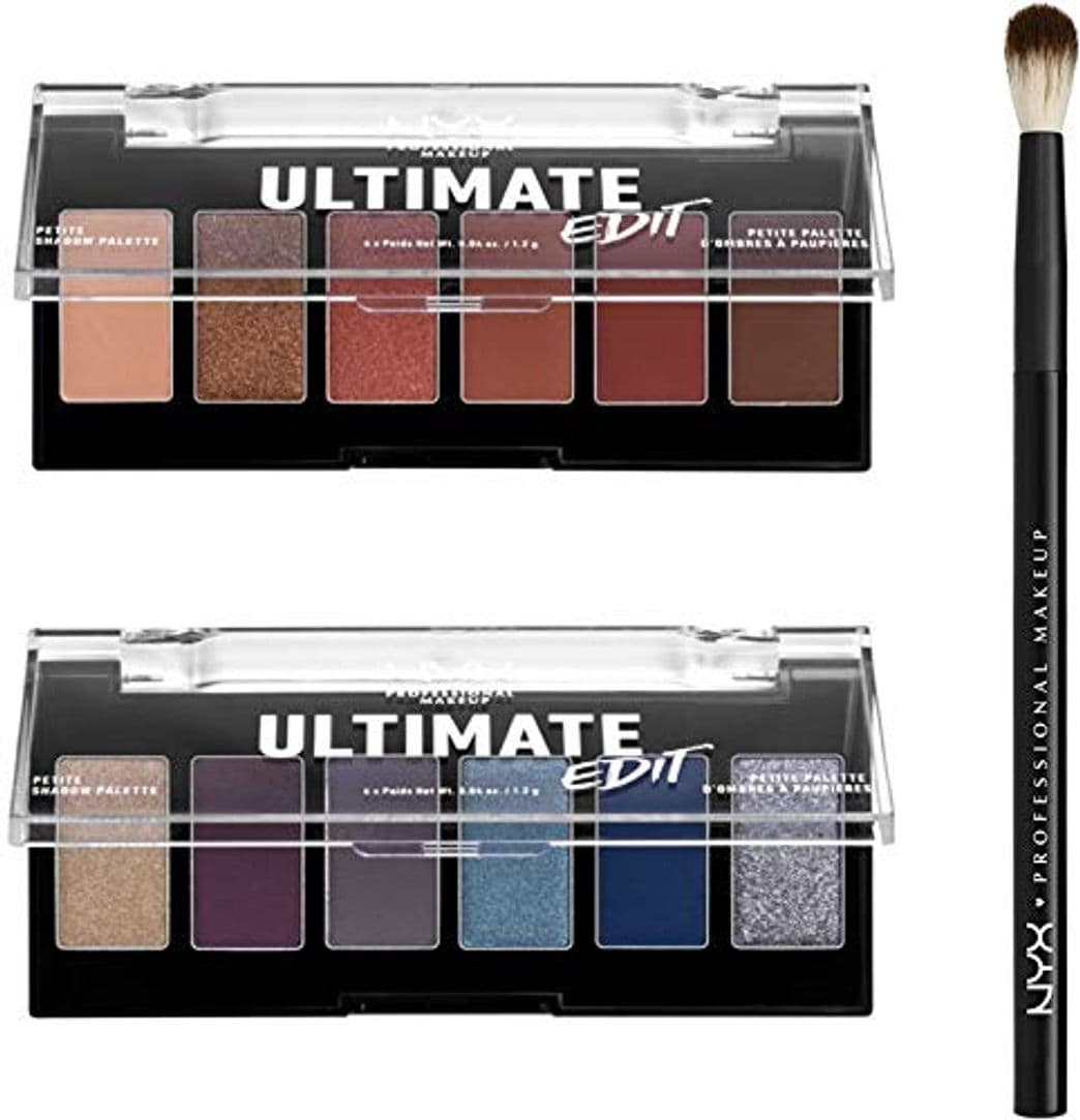 Producto NYX Professional Makeup Set Ultimate Shadow Goals Formado Por 2 Paletas y Un Pincel 985 g