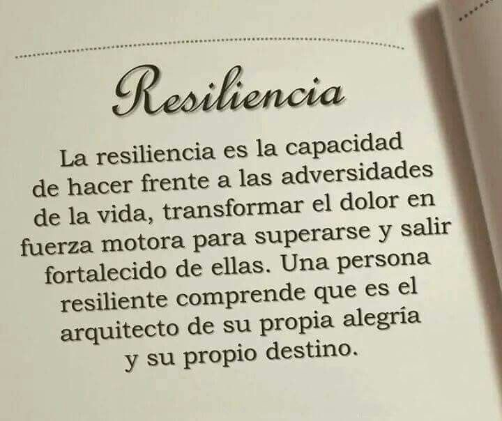 Moda Lectura sobre la Resiliencia 