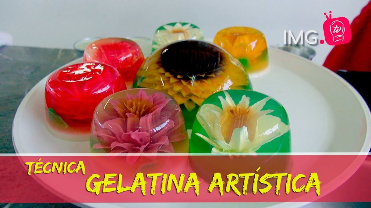 Moda Gelatina Artistica / Técnica - YouTube