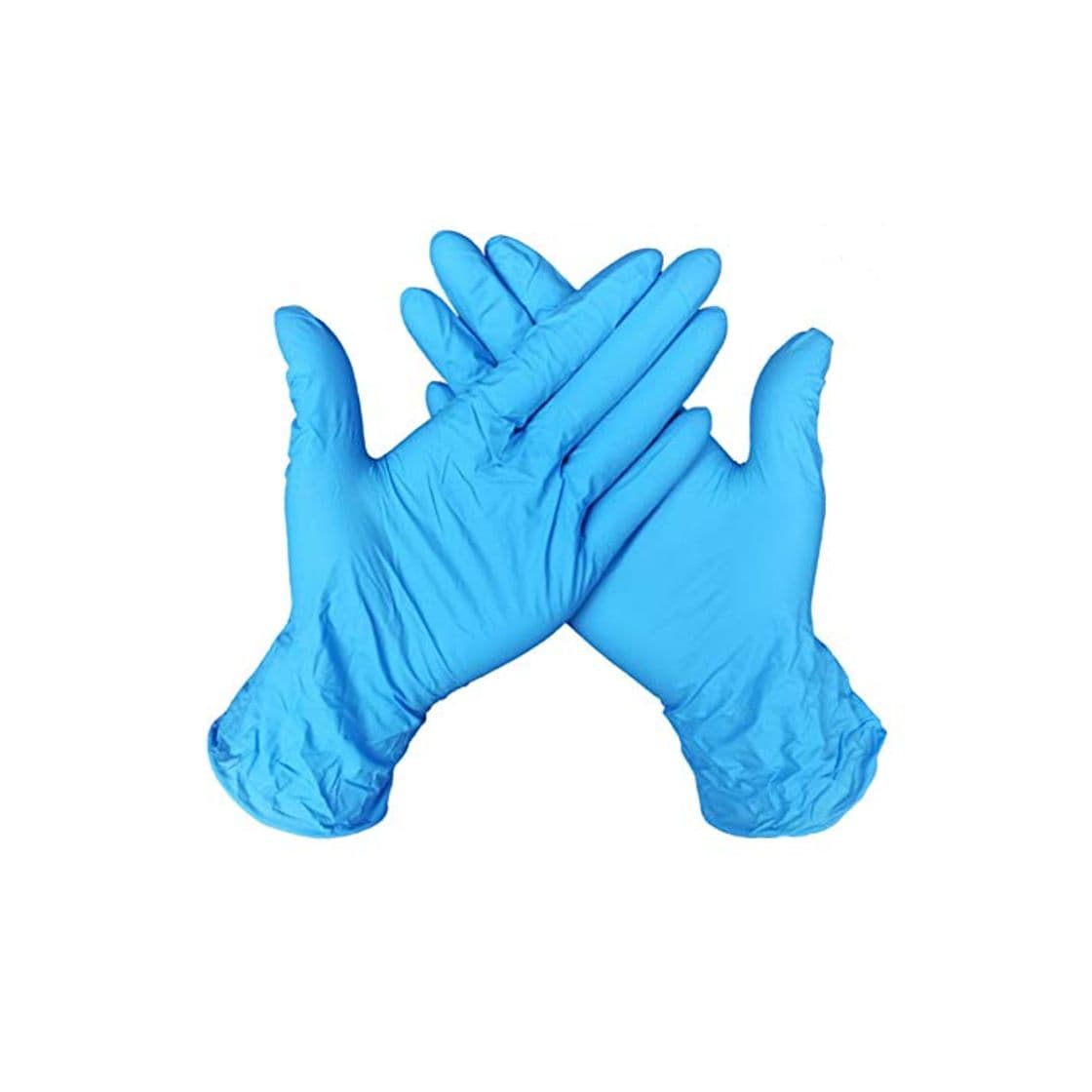 Producto Guantes Desechable Nitrilo sin polvo, en Small, Medium, Large Caja 100 Unidades