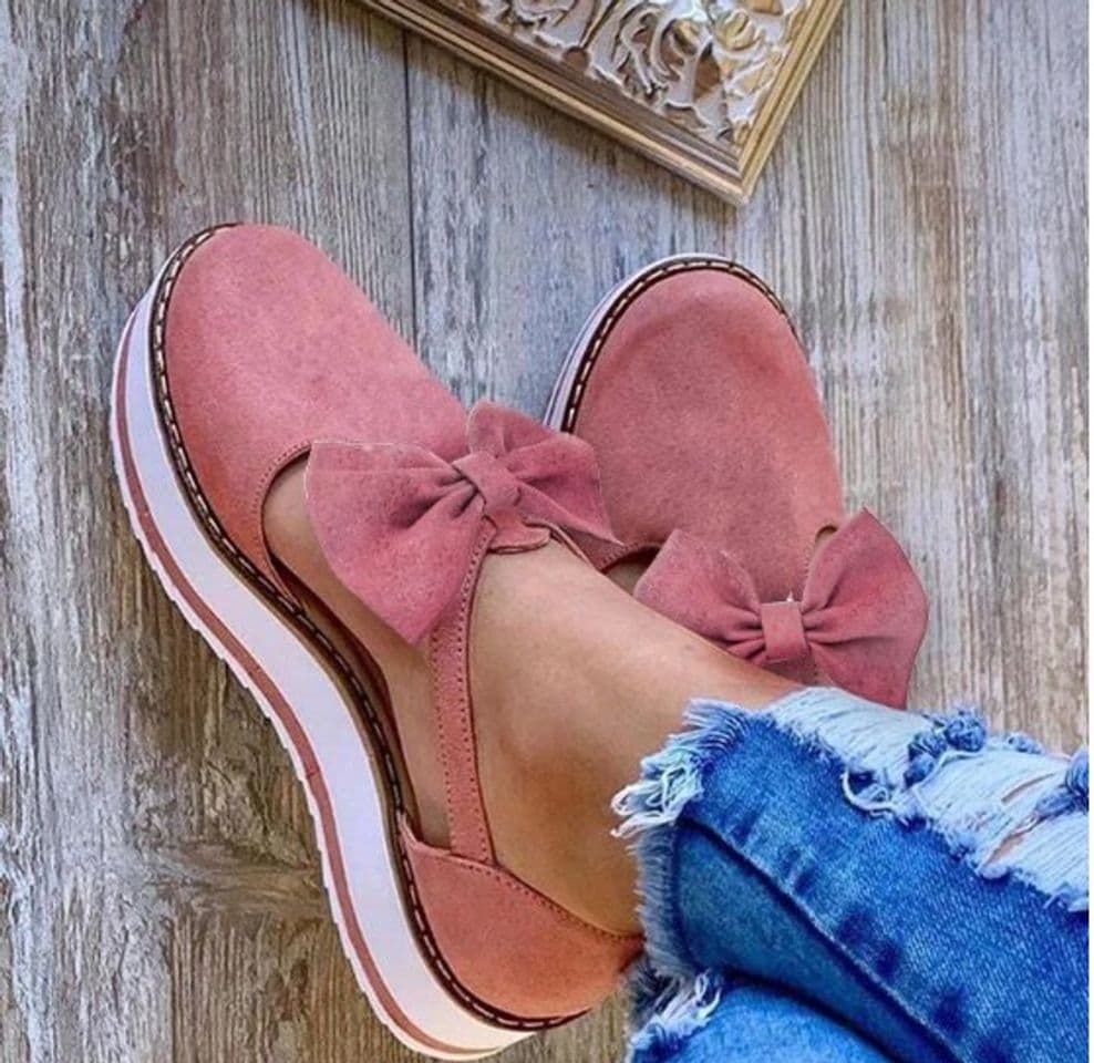 Producto Women Shoes - Women's summer comfortable bow suede sneakers