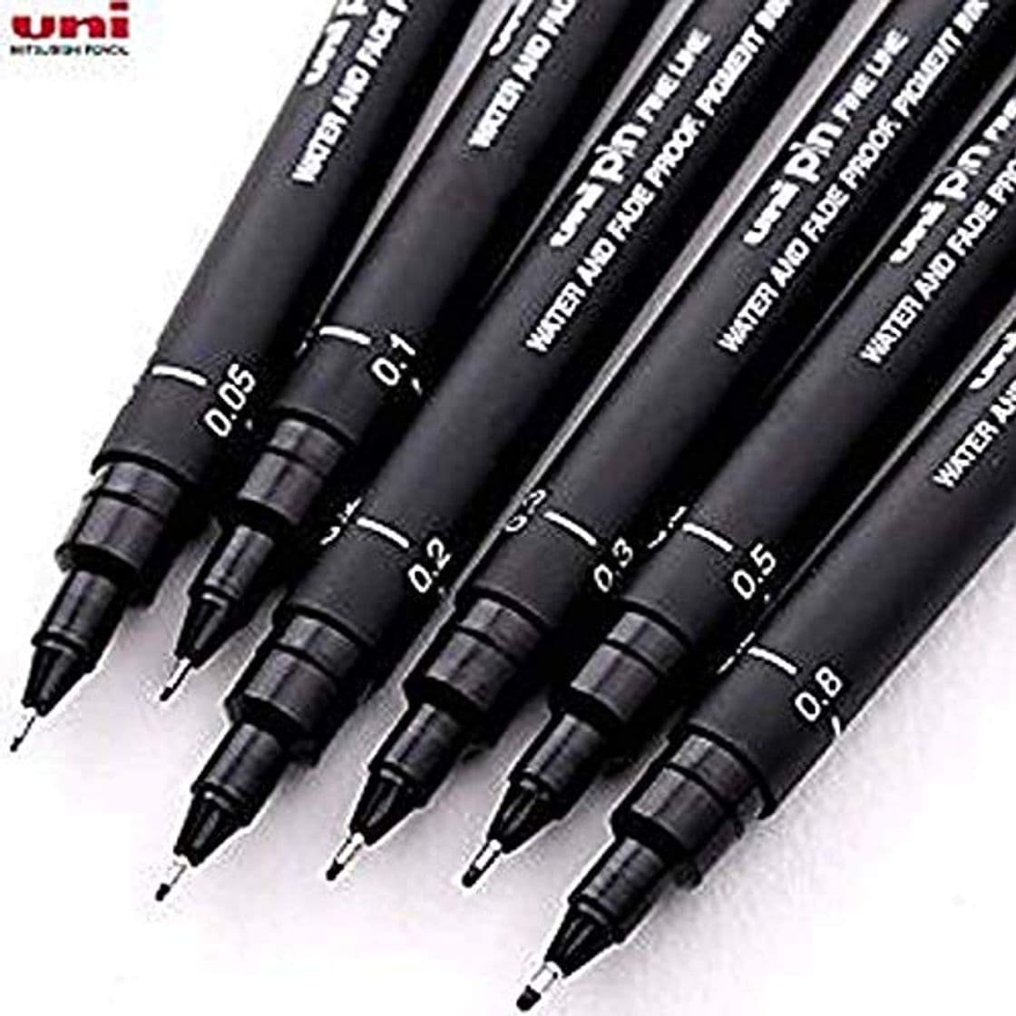 Product Uni Pin Rotulador de Dibujo Delineador con Pigmento Set Negro 0