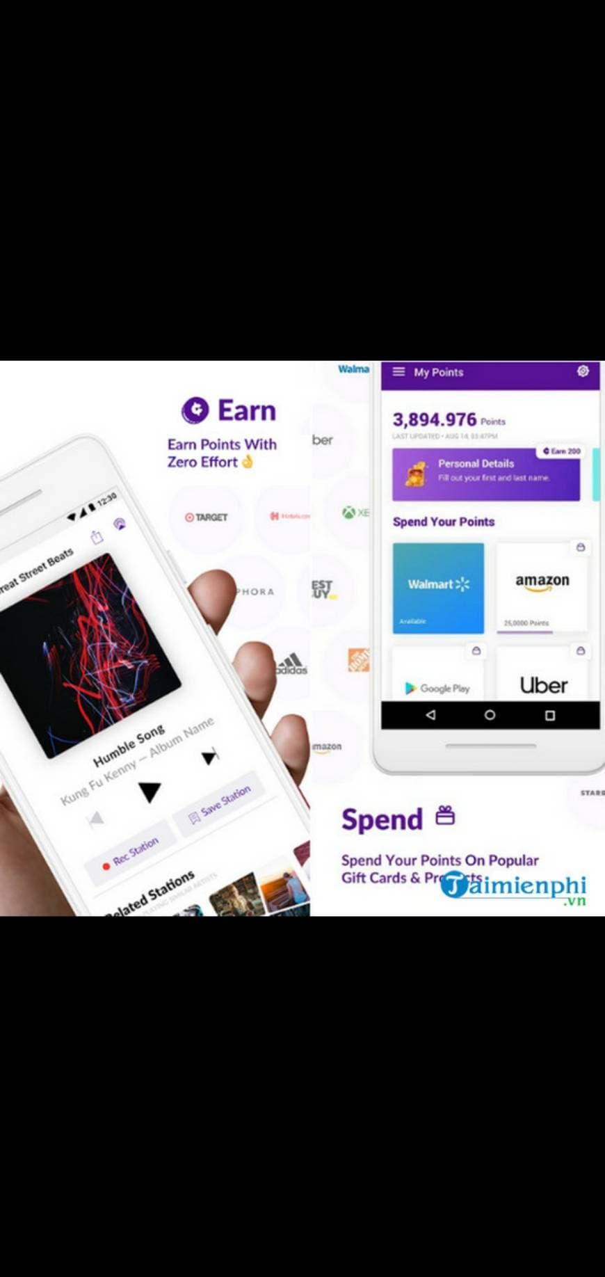 App Current cash rewards | Gana dinero escuchando música