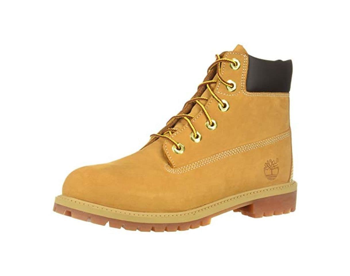 Product Timberland 6-Inch Premium WP, Botas Clasicas Unisex Niños, Amarillo