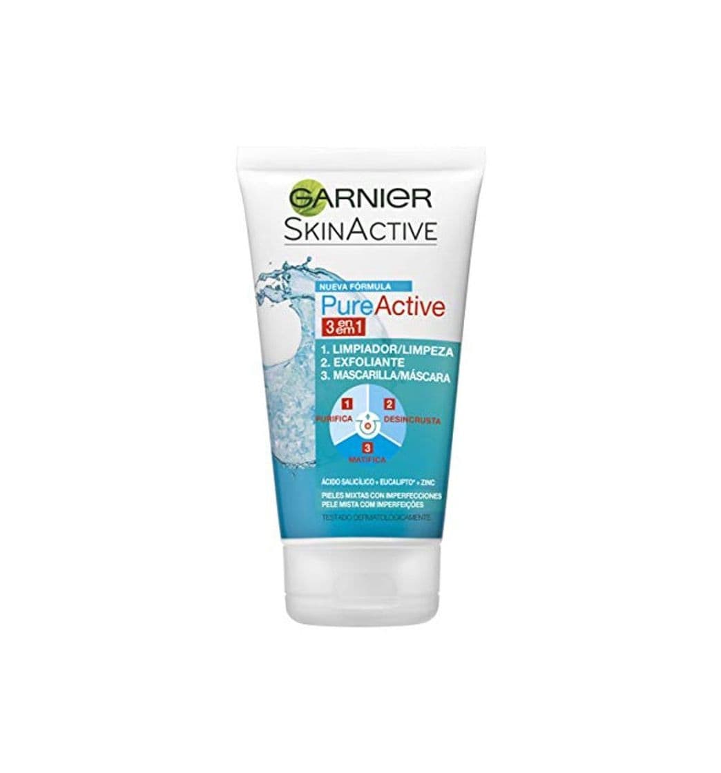 Beauty Garnier Skin Active Pure Active Sensitive Limpiador sin Jabón Anti-Imperfecciones para Pieles