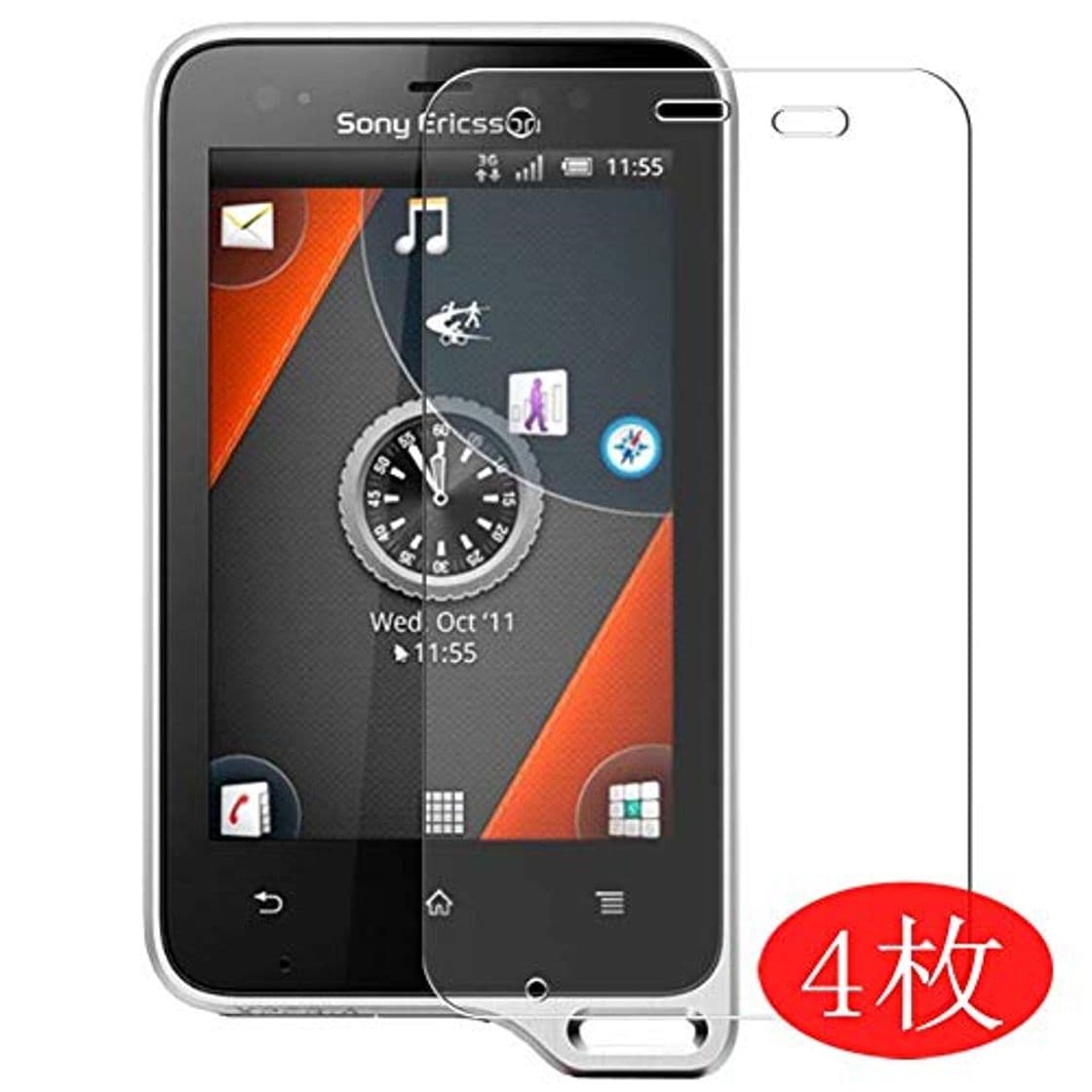 Product VacFun 4 Piezas HD Claro Protector de Pantalla para Sony Ericsson Xperia