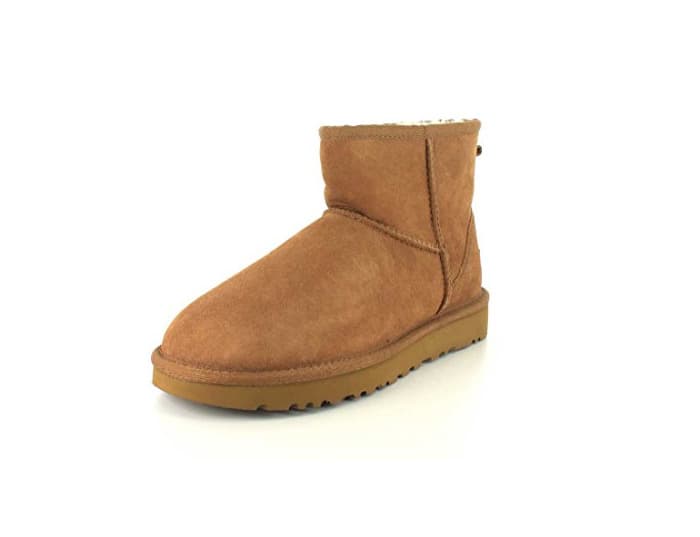 Moda UGG Classic Mini II, Botas de Nieve para Mujer, Marrón