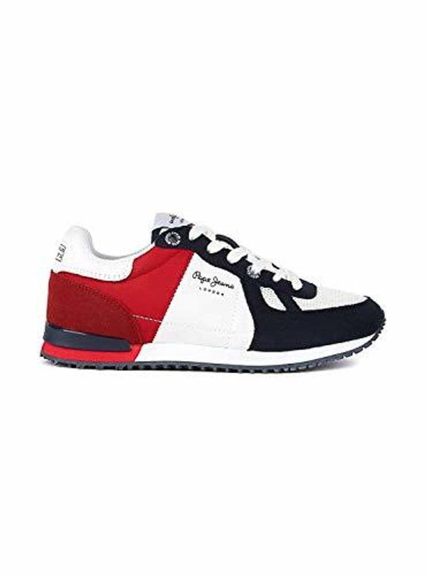 Fashion Pepe Jeans Sydney Basic SS19, Zapatillas para Niños, Rot