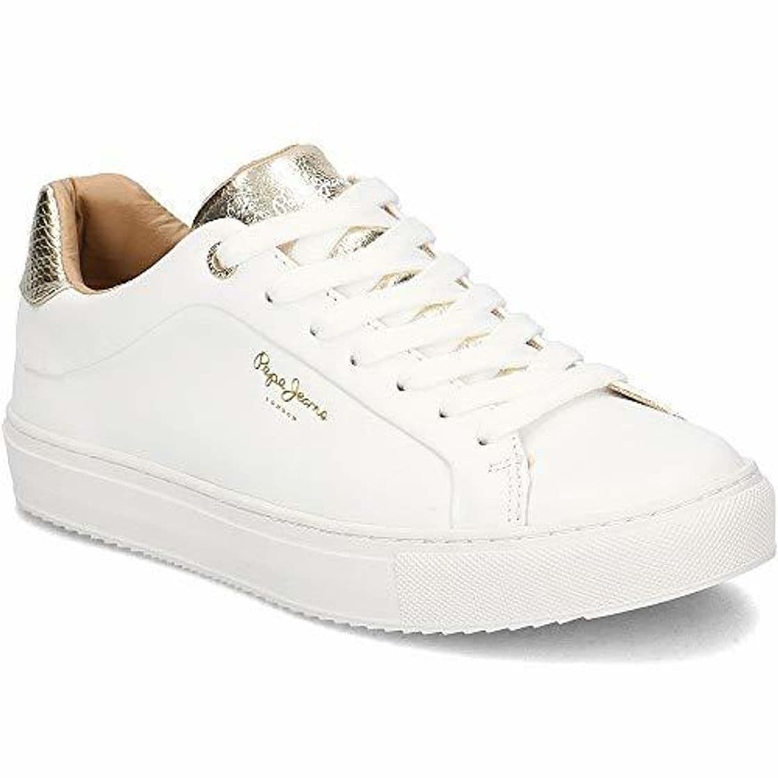 Fashion Pepe Jeans Adams Premium, Zapatillas para Mujer, Weiß