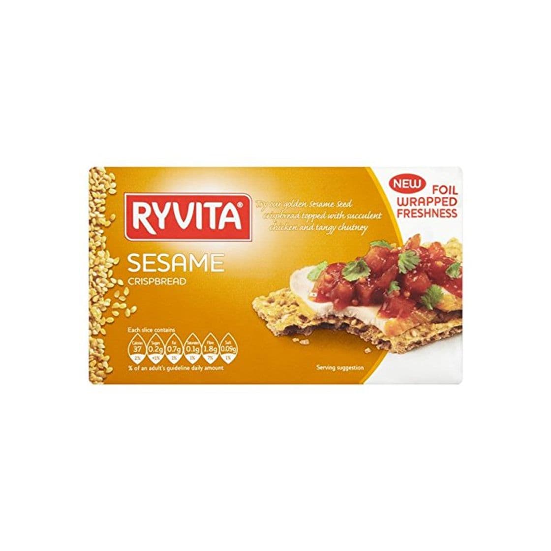 Product Pan crujiente Ryvita con 250g de semillas de sésamo