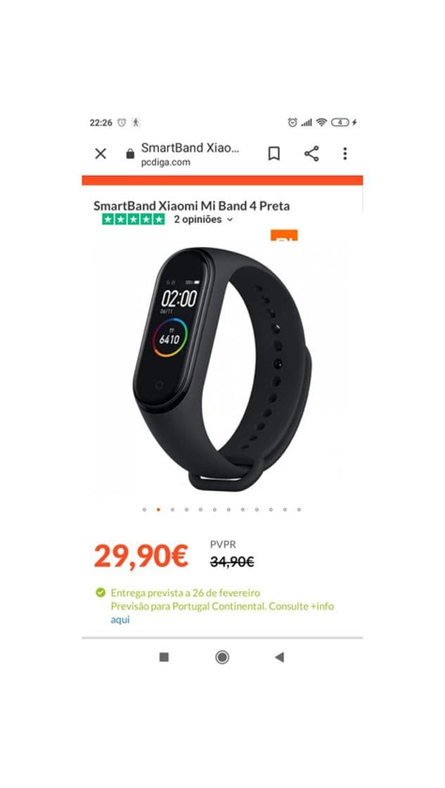 Product SmartBand xiaomi