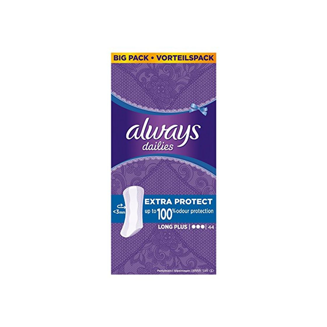 Producto Always Diarios Extralarga Protect Plus protegeslips