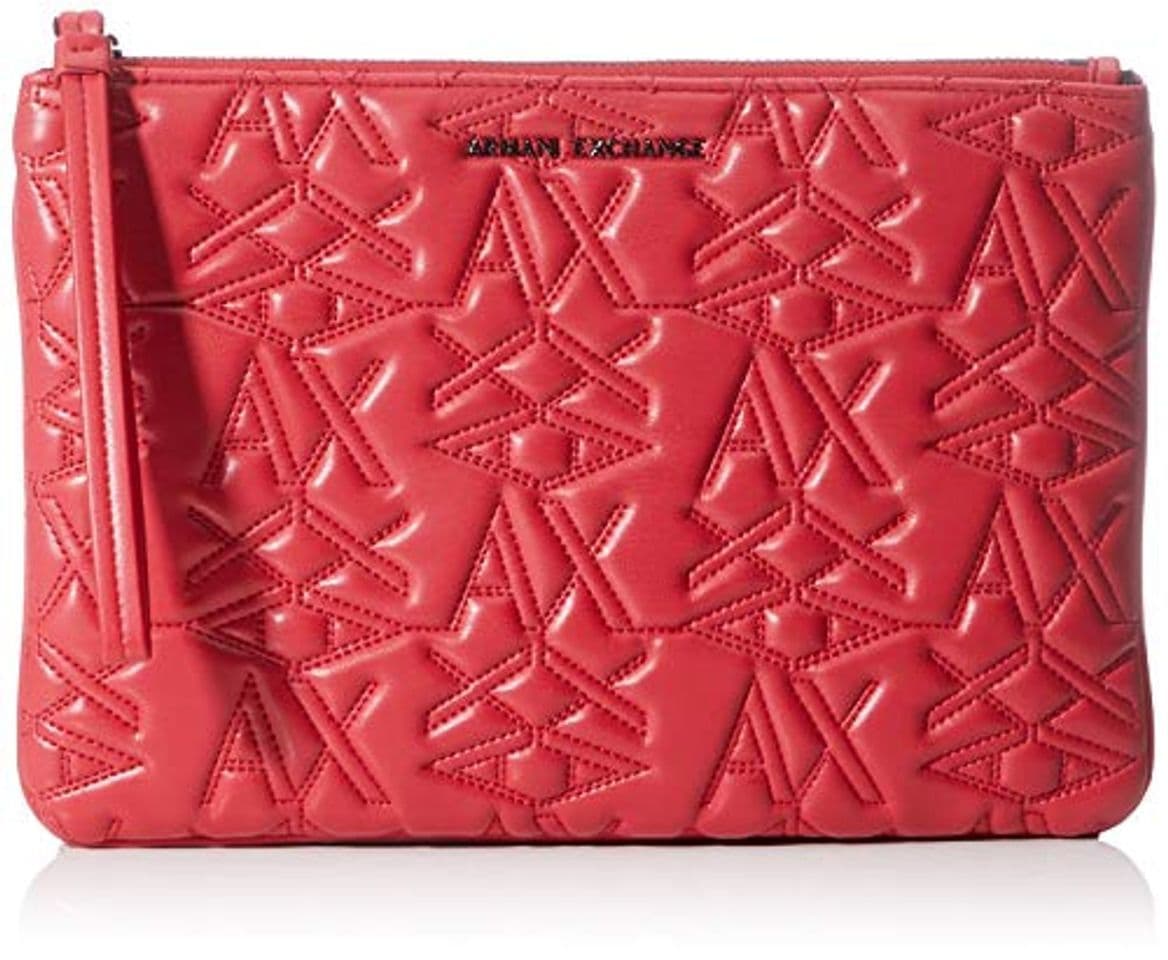 Product Armani Exchange - 3d Logo Pouch, Monederos Mujer, Rojo