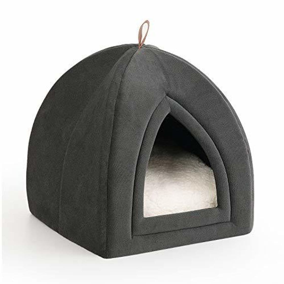 Product Bedsure Cama/Cueva Gato con Cojín Desenfundable Lavable - Casa para Gatos Antideslizante