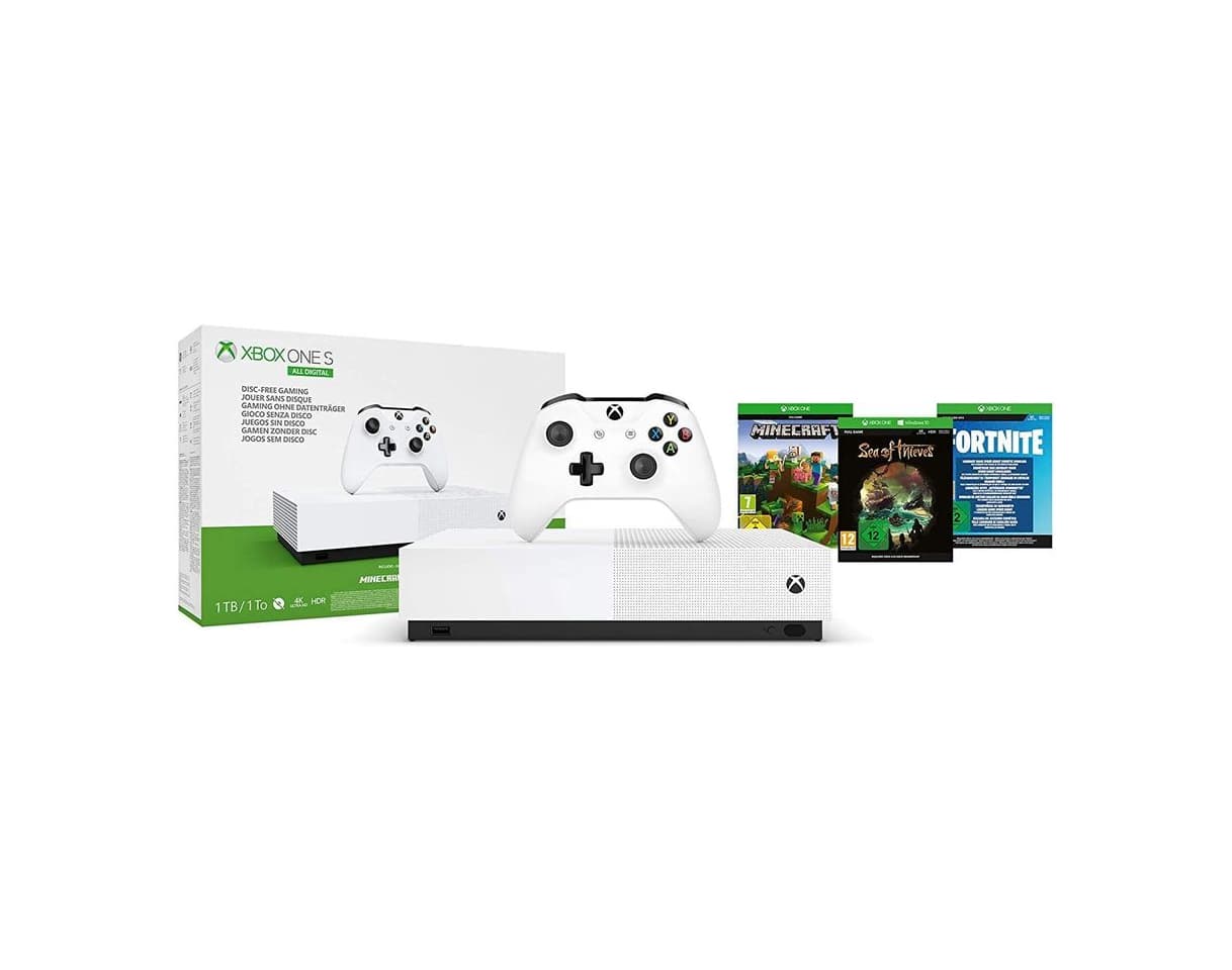 Producto Xbox One S 1TB All Digital Edition Console