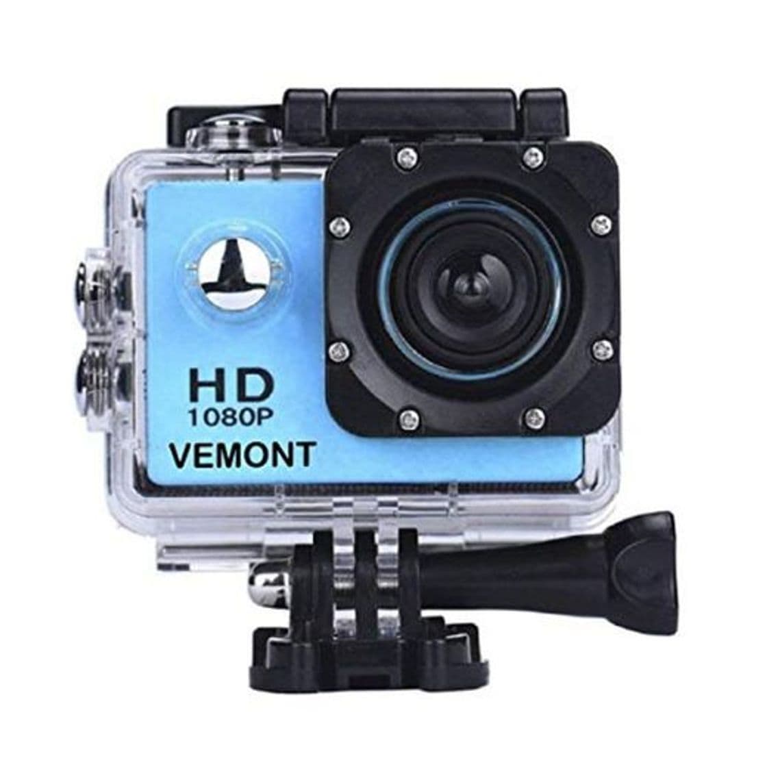 Producto YMHX Vemont Cámara Deportiva 1080P HD Impermeable 30M Pantalla de 2.0 Lente