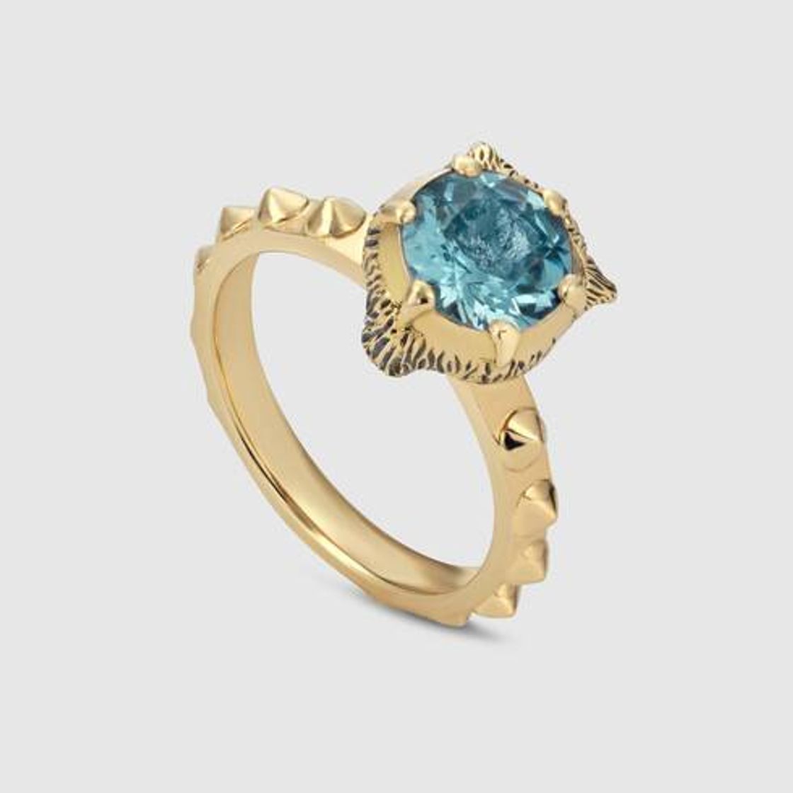 Producto 18k Yellow Gold Le Marché Des Merveilles Ring With Blue