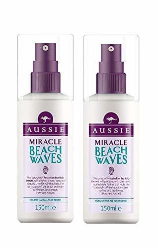 Belleza 2 x 150 ml Aussie Milagro playa olas Spray