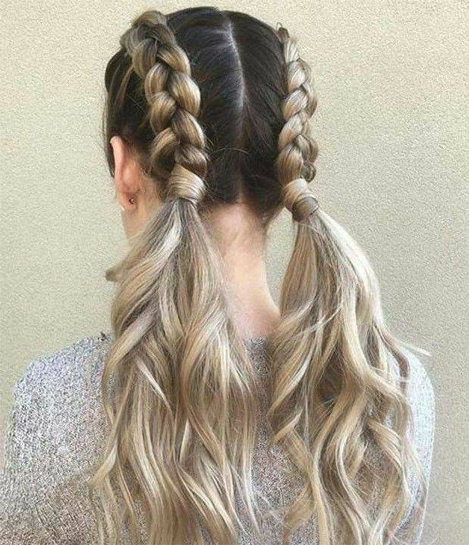 Moda Inspiração de penteado 