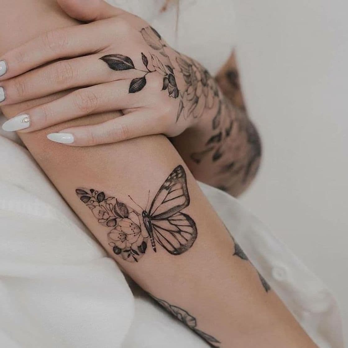 Moda Tatuagem de borboleta