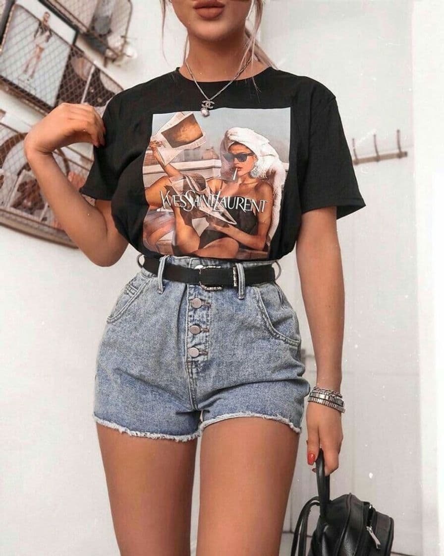 Moda Look com camisetão 