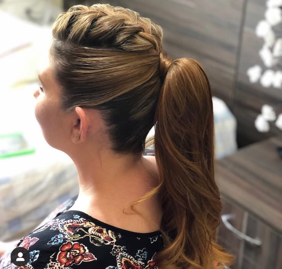 Fashion Penteado com trança