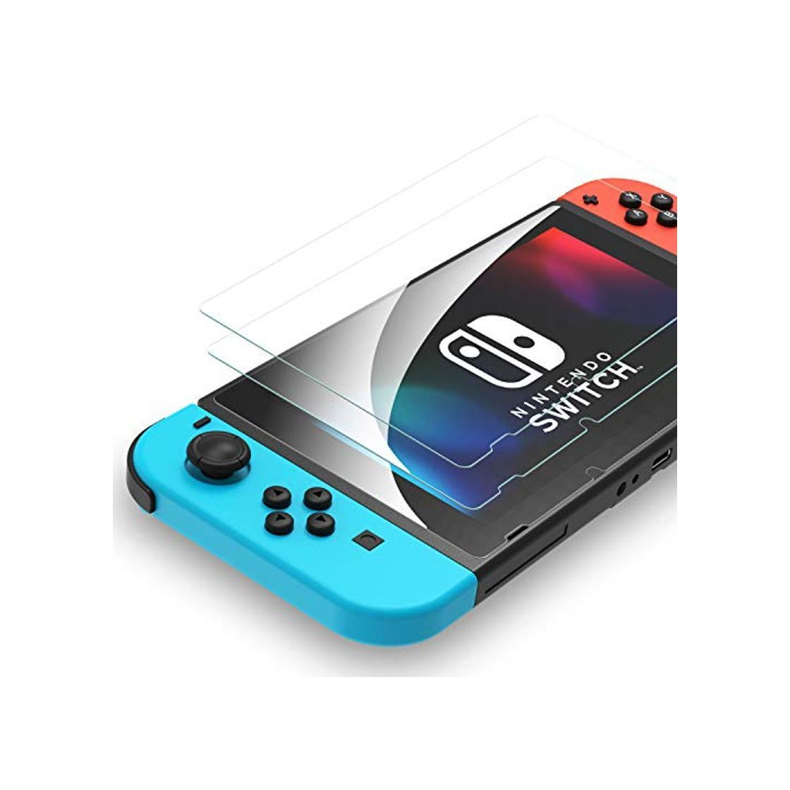 Electrónica Syncwire Protector de Pantalla para Nintendo Switch Cristal Templado Pantalla