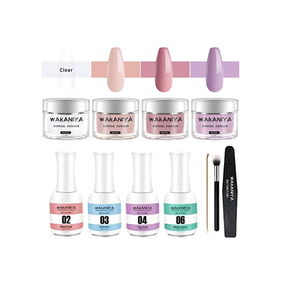 Producto Dip Powder Nail Kit New Fashion Dipping Powder Starter System No Need