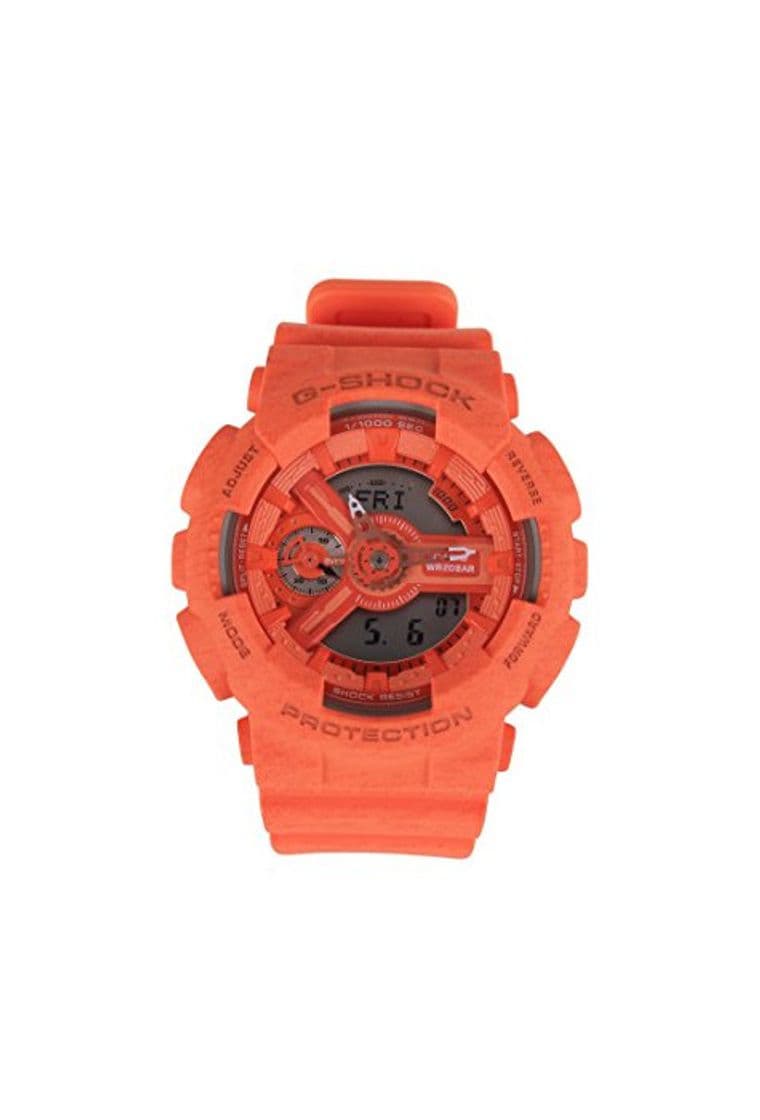 Product G-Shock GMAS-110HT Heathered Color Theme Stylish Watch - Orange