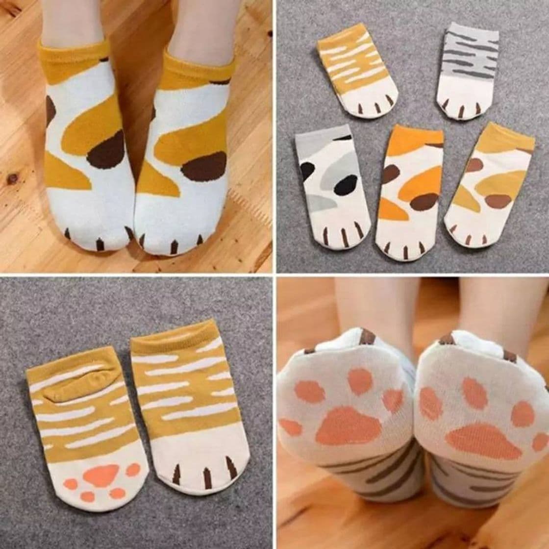 Moda Calcetines kawaii 🧡