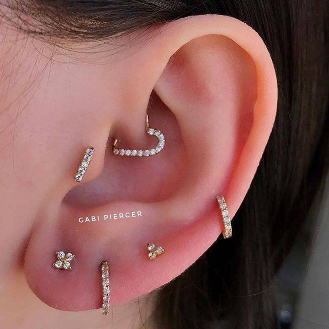 Moda Piercing na orelha