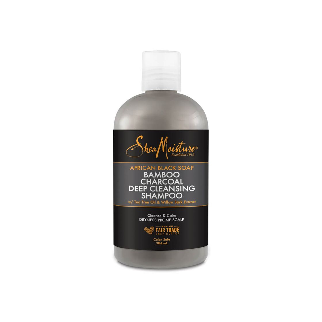 Producto Shea Moisture African Black Soap Bamboo Charcoal Shampoo