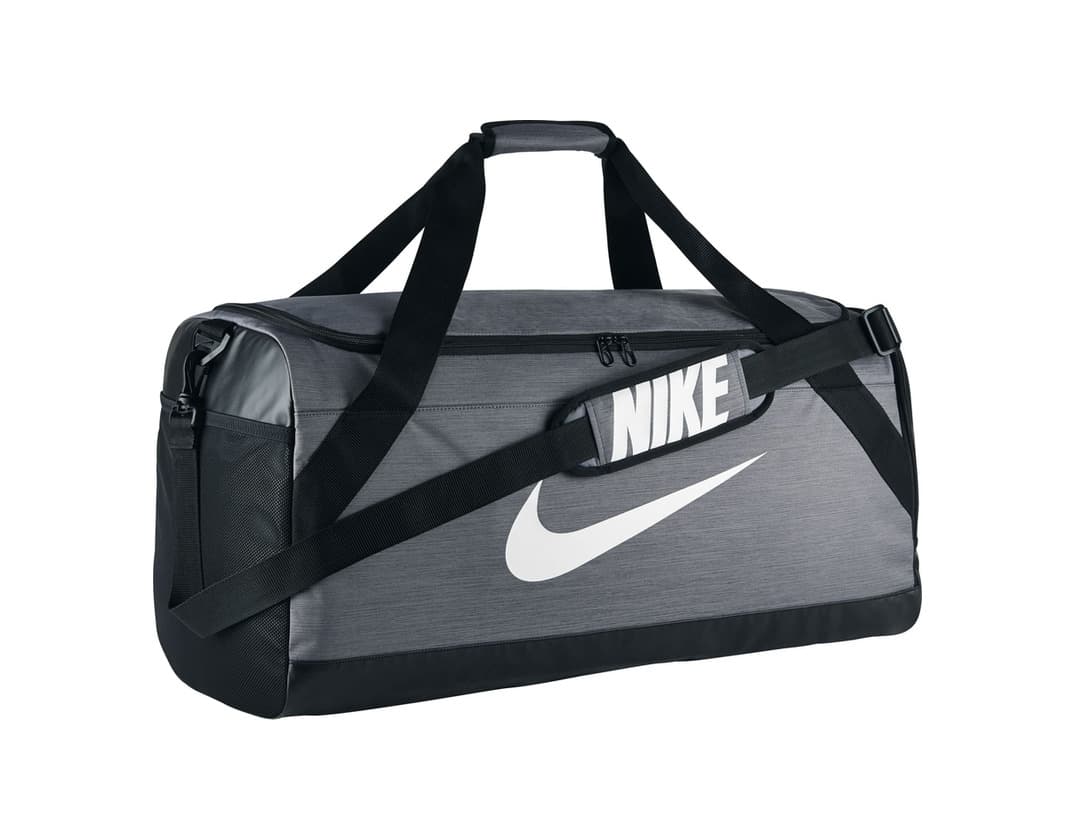 Fitness Nike Nk Brsla S Duff Bolsa de Deporte, Hombre, Gris