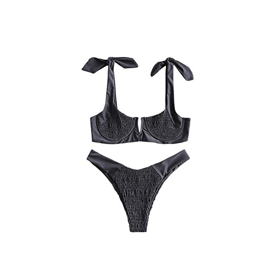 Product ZEZCLO - Bikini de dos piezas con corte en V para mujer