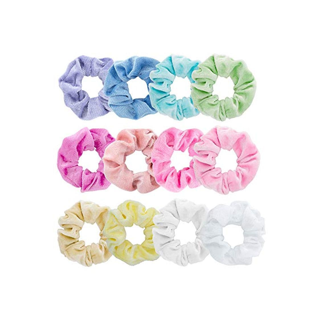 Product Vordas Welecoco Scrunchies Terciopelo Elástico Pelo Bandas