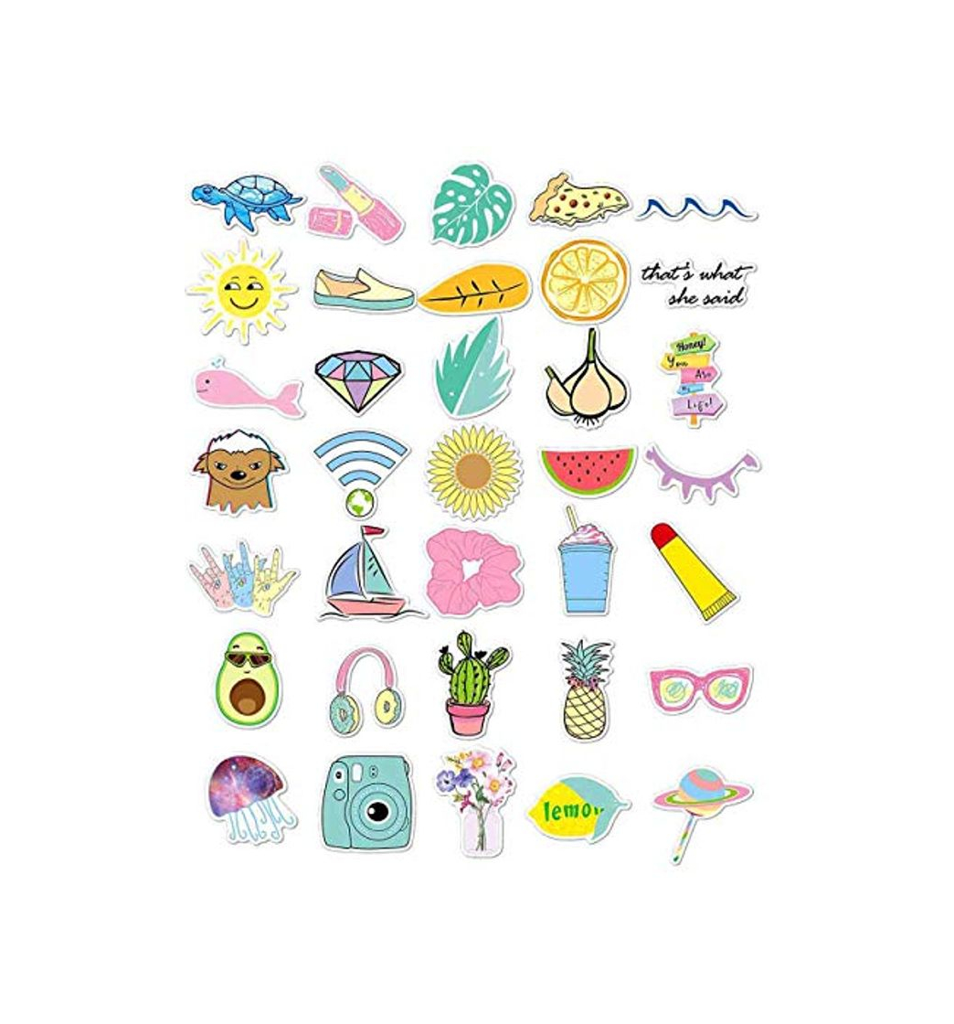 Product WUPYE Pegatinas, Stickers para VSCO Girl, Pegatina de Vinilo Impermeables para Botellas