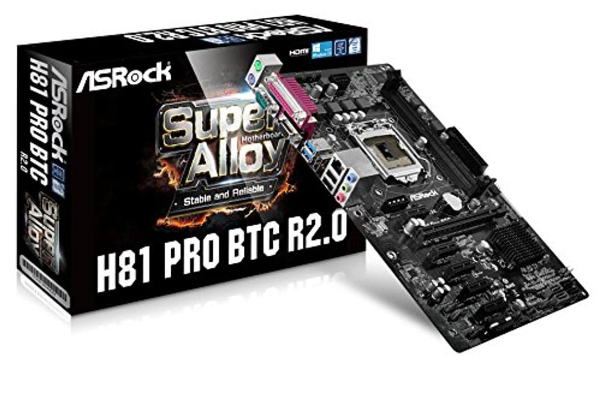 Product Asrock H81 PRO BTC R2.0 Intel H81 Socket H3