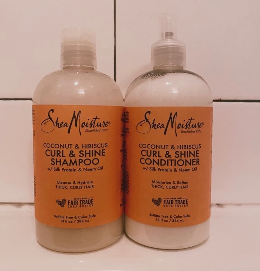 Belleza Shea Moisture - Champú modelador para rizos con coco e hibisco