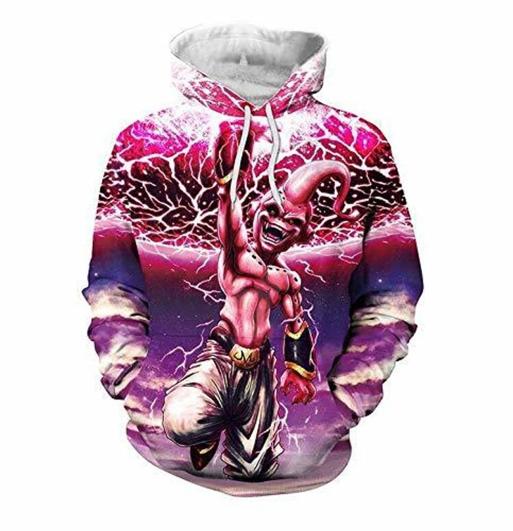 Product BEAUTYL Dragon Ball Majin Buu Sudadera con Capucha con Estampado Digital 3D