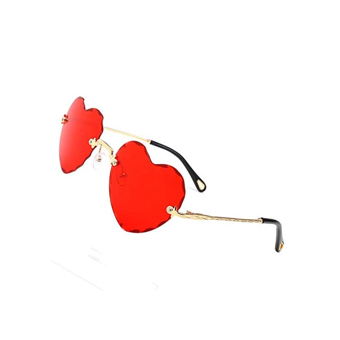 Product OGOBVCK Corazon en forma de gafas de sol de Moda Mujer Chica