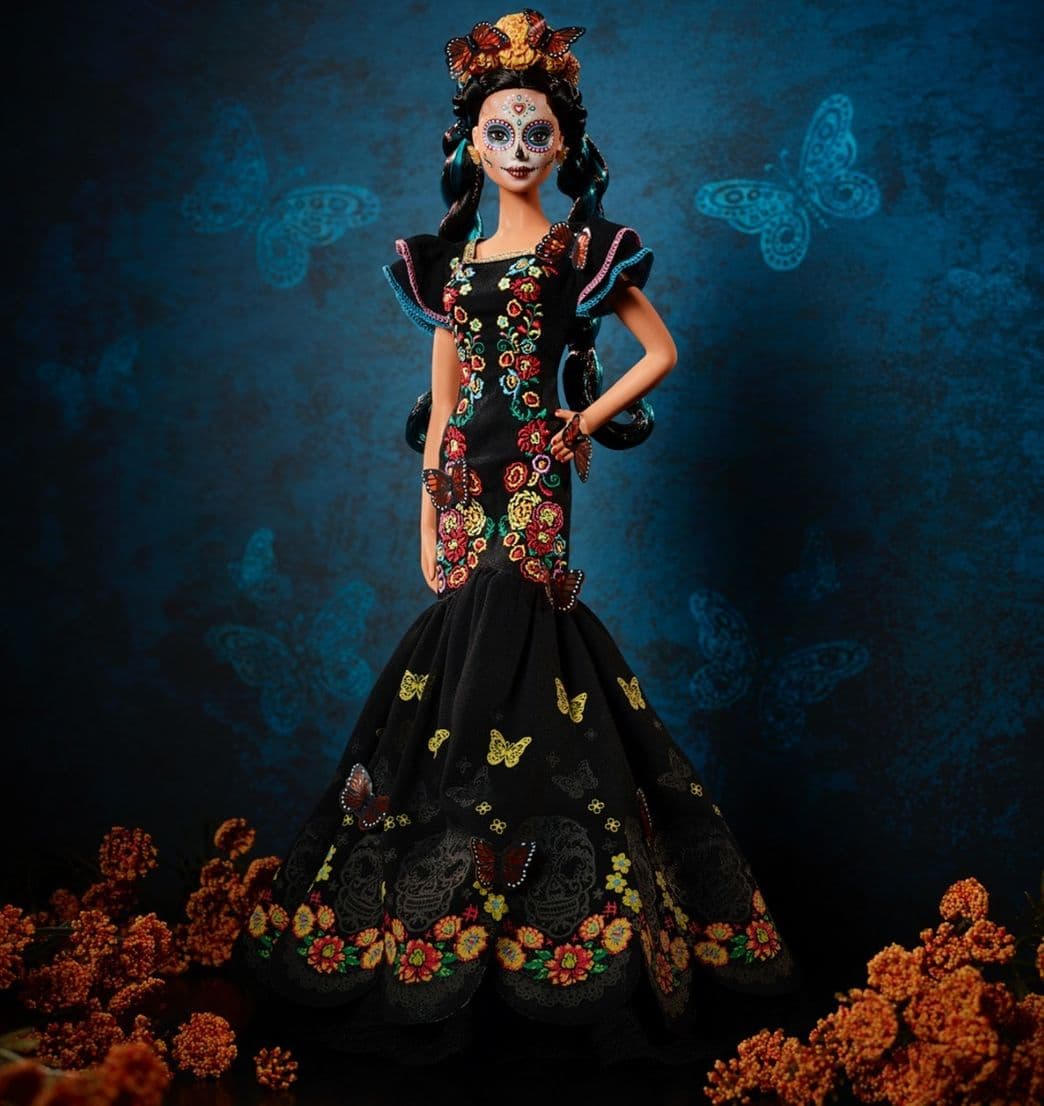 Moda Barbie Día de muertos 