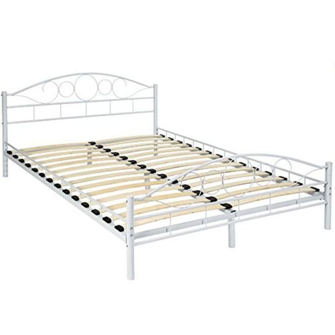 Place TecTake Cama de Metal Estructura con somier - Varios Modelos -