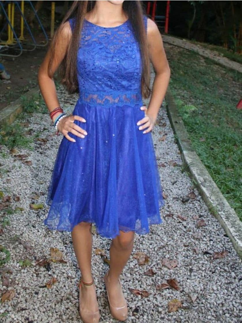 Fashion Vestido de gala curto