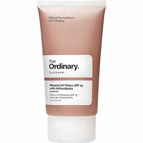 Beauty THE ORDINARY Mineral UV Filters SPF15 con Antioxidantes 50ml