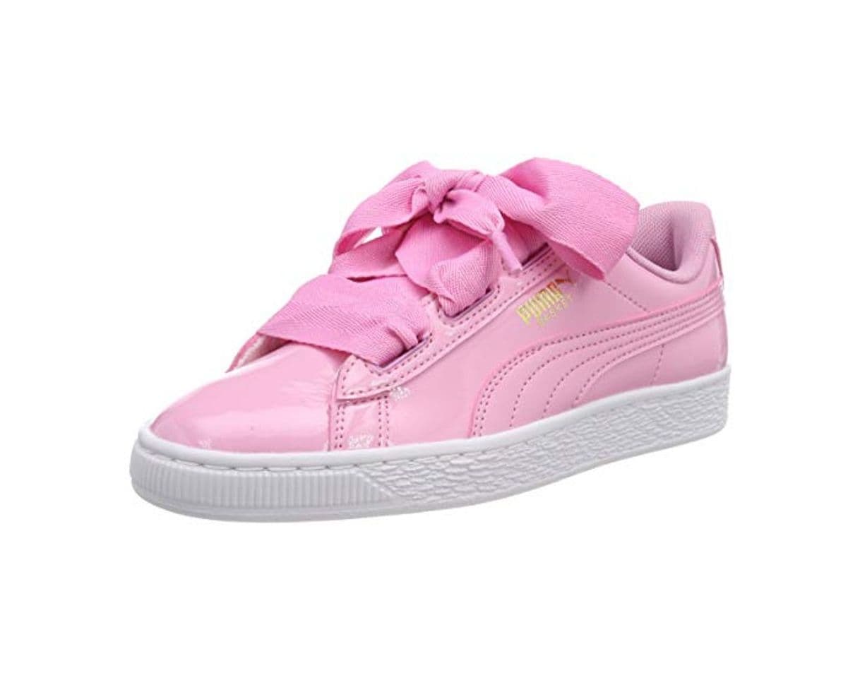 Producto Puma Basket Heart Patent Jr, Zapatillas Unisex Niños, Rosa