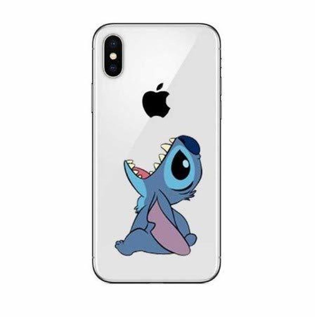 Electrónica Todo Fundas Compatible con iPhone, Lilo y Stitch Extraterrestre R2D2 Ohana Coffee