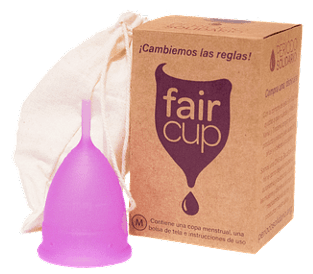 Moda Fair cup, tu copa menstrual solidaria