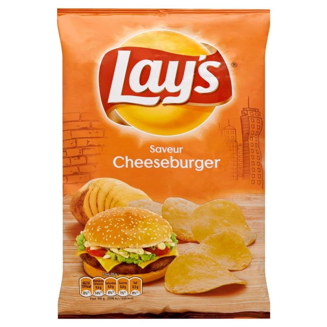 Product Lay's cheeseburger